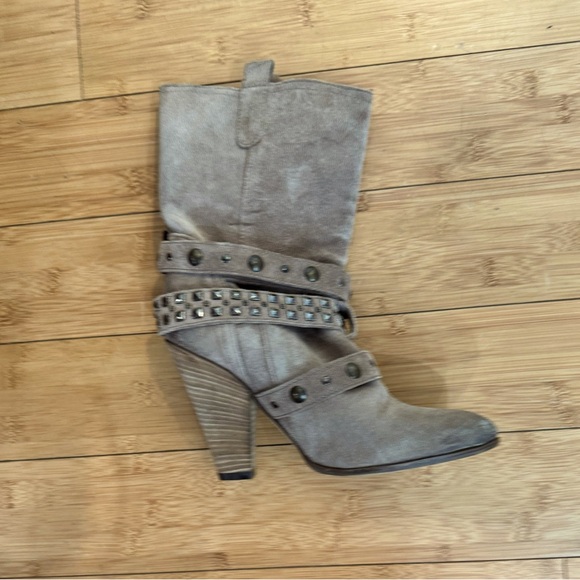 NWOB hand crafted Italian heeled boots - Picture 3 of 9